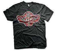 T-Shirt Pour Homme Avec Emblème De Piston STP Officiellement Licencié