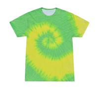 T-shirt pour homme avec impression 3D et graphisme pour homme de la gamme Colourful Series Polo fluo, Vert clair., 4XL