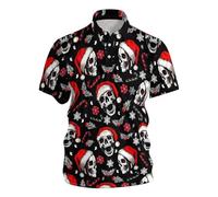 T-shirt pour homme avec nœud rose contre le cancer du sein - Polo à manches courtes en coton - Soutien du cancer du sein - Conscience du cancer du sein - Pour la foi, la lutte et l'espoir - T-shirt de
