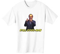 T-shirt pour homme avec phrase emblématique de la série TV « It's All Good Man » - Blanc - Large