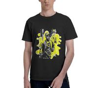 T-shirt pour homme Big Daddy Kane en coton à col rond et manches courtes pour le sport, Noir , 6XL