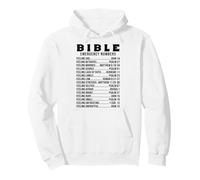 T-Shirt pour Homme et Femme avec Citations de la Bible Urgence Sweat à Capuche