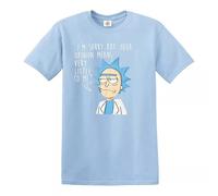 T-shirt pour homme « I'm Sorry But Your Opinion » Rick and Morty Spoof American Anime Top, S