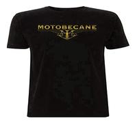 T-Shirt pour Homme Motobecane Vintage Moto Logo 1922 French Scooter Bike Two Stroke, Noir, S