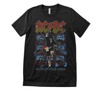 T-Shirt Pour Homme Officiellement Licencié AC/DC - Blow Up Your Video