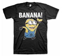 T-Shirt Pour Homme Officiellement Licencié Minions - BANANE Tailles S-XXL