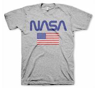 T-Shirt Pour Homme Officiellement Licencié NASA - Old Glory Tailles S-XXL