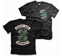T-Shirt Pour Homme Officiellement Licencié Riverdale - Serpents Du Sud S-XXL