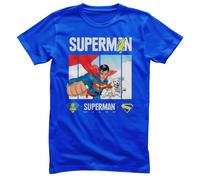 T-Shirt Pour Homme Officiellement Licencié SUPERMAN - Look Up