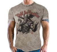 T-shirt pour homme pour les fans celtiques Viking Nordmann : Walhalla is Calling, Freedom, L