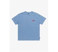 T-shirt pour homme - QUIKSILVER - 100% coton biologique - Manches courtes - Couleur bleu M