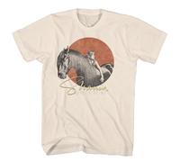 T-shirt pour homme Shania Twain Queen of Me Cheval vieilli sur naturel, naturel, Taille L