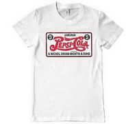 T-Shirt Pour Homme Vintage Officiellement Licencié PEPSI