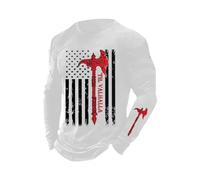 T-shirt pour hommes 2026 T-shirt avec graphique, imprimé dieux, T-shirt décontracté à manches courtes Couleur unie Ample Hauts noirs, Blanc., 4XL