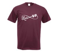 T-Shirt Pour Hommes Amour Infini Imprimé Design