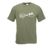 T-Shirt Pour Hommes Amour Infini Imprimé Design