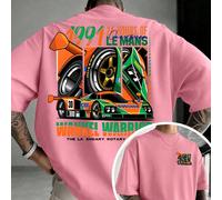 T-shirt pour hommes course de rallye, indispensable pour les amateurs d'automobiles, adapté au quotidien dans un style urbain rétro, c'est un excellent cadeau pour hommes. T-shirt Kaporal Vintage City