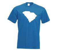 T-Shirt Pour Hommes De L'État Américain De Caroline Du Sud Imprimé Design