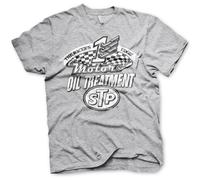 T-Shirt Pour Hommes Distressed Officiellement Licencié STP - Traitement D'Huile
