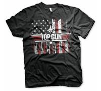 T-Shirt Pour Hommes Top Gun Officiellement Licencié Tailles S-XXL
