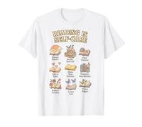 T-Shirt pour Les Amoureux des Livres Reading is Self-Care T-Shirt