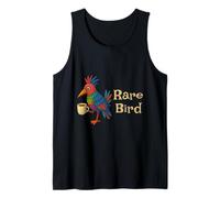 T-Shirt pour Oiseaux rares, drôle et fantaisiste, Oiseau et café Débardeur