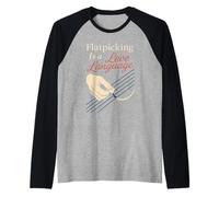 T-Shirt pour Orchestre à Cordes Bluegrass Jam Banjo Picker Folk Musician Manche Raglan