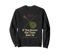 T-Shirt pour Orchestre à Cordes Bluegrass Jam Banjo Picker Folk Musician Sweatshirt
