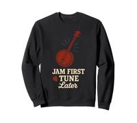 T-Shirt pour Orchestre à Cordes Bluegrass Jam Banjo Picker Folk Musician Sweatshirt