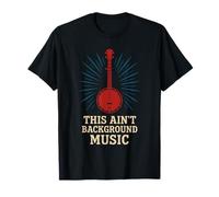 T-Shirt pour Orchestre à Cordes Bluegrass Jam Banjo Picker Folk Musician T-Shirt
