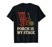 T-Shirt pour Orchestre à Cordes Bluegrass Jam Banjo Picker Folk Musician T-Shirt