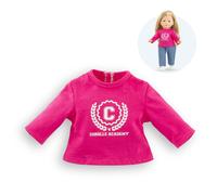 Corolle T-shirt Fuschia Corolle Academy pour poupée Ma Corolle 36 cm dès 3 ans