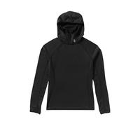 Volcom - Sweat à capuche en polaire - Gridlock Balaclava P/O W Black pour Femme - Taille L - Noir Noir L