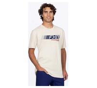 T-Shirt Premium FXR Factory gris pierre/bleu cobalt foncéXXL gris pierre,bleu cobalt foncé