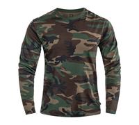 T-shirt Premium Long Sleeve Shirt Brandit - Woodland 4XL