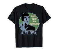 T-shirt premium Spock Retro Badge de la série Star Trek Original T-Shirt