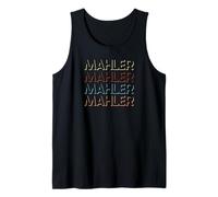 T-Shirt prénom Mahler Mon t-Shirt personnalisé nommé Débardeur