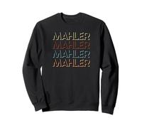 T-Shirt prénom Mahler Mon t-Shirt personnalisé nommé Sweatshirt