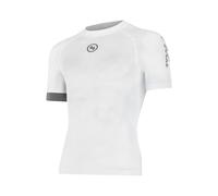 T-Shirt Printanière Manches Courtes Freedom Blanc/Gris MBWEAR Vélo