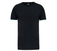 T-shirt professionnel DayToDay pour homme - WK3020 - noir et vert kelly XXXXL