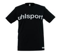 uhlsport Essential T-Shirt Homme, Noir, FR (Taille Fabricant : XXS/XS)