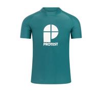 Protest Cater Short Sleeve Rash Guard Bleu L Homme
