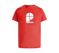 Protest Caters Short Sleeve Rash Guard Rouge L Homme