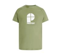 Protest Caters Short Sleeve Rash Guard Vert XS Homme