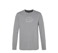 T-shirt Protest Prtailmer (Dark Grey Melee) Homme S