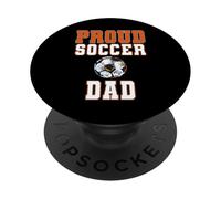 T-Shirt « Proud Soccer Dad » - Game Day Sports Parent Tee PopSockets PopGrip Adhésif