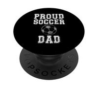 T-Shirt « Proud Soccer Dad » - Game Day Sports Parent Tee PopSockets PopGrip Adhésif