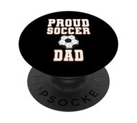 T-Shirt « Proud Soccer Dad » - Game Day Sports Parent Tee PopSockets PopGrip Adhésif