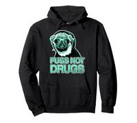 T-Shirt Pugs Not Drugs | T-Shirt pour Homme et Femme Sweat à Capuche