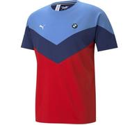 T-shirt Puma BMW MMS MCs - bleu/bleu Marine/rouge S